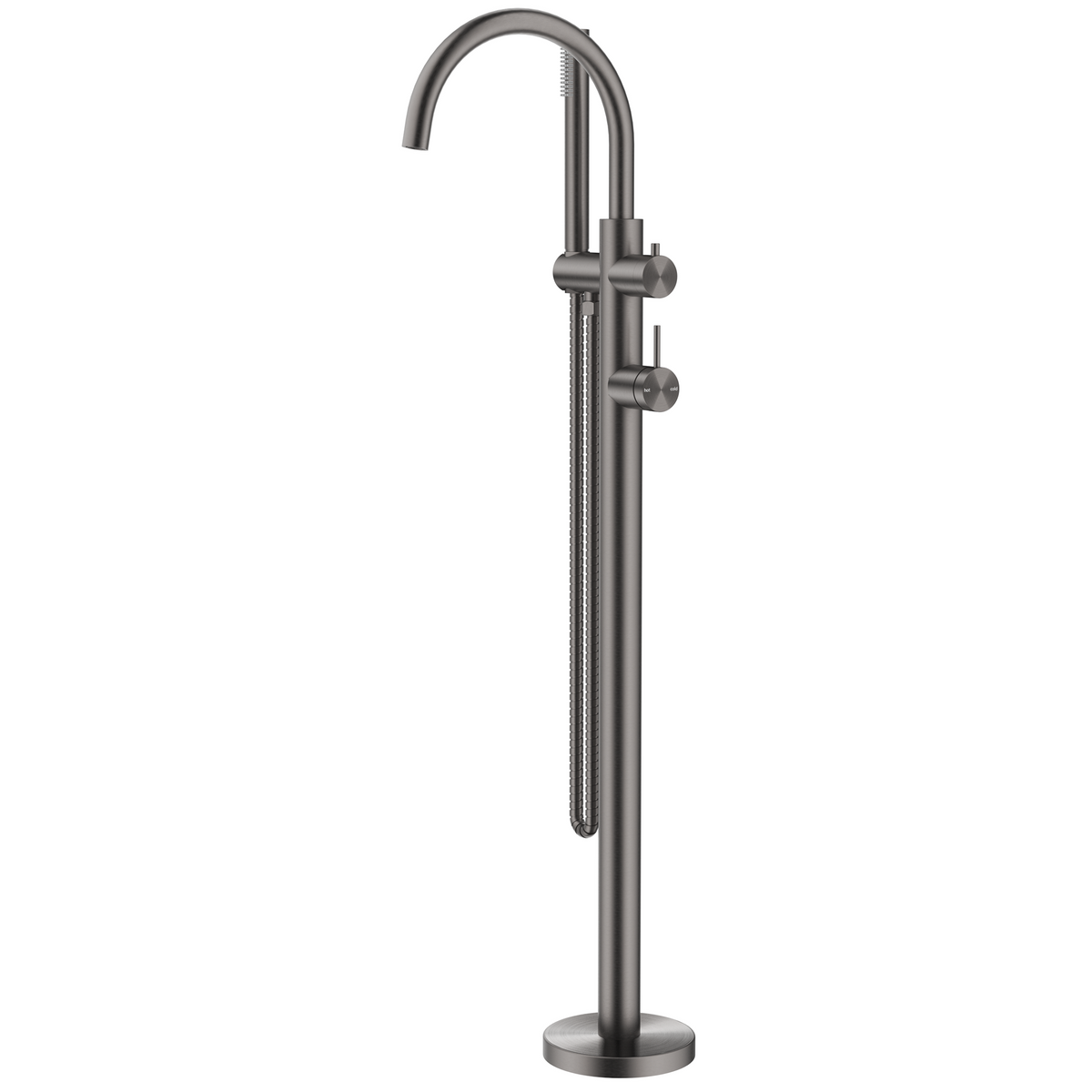 Mica Freestanding Bath Mixer with Hand Shower