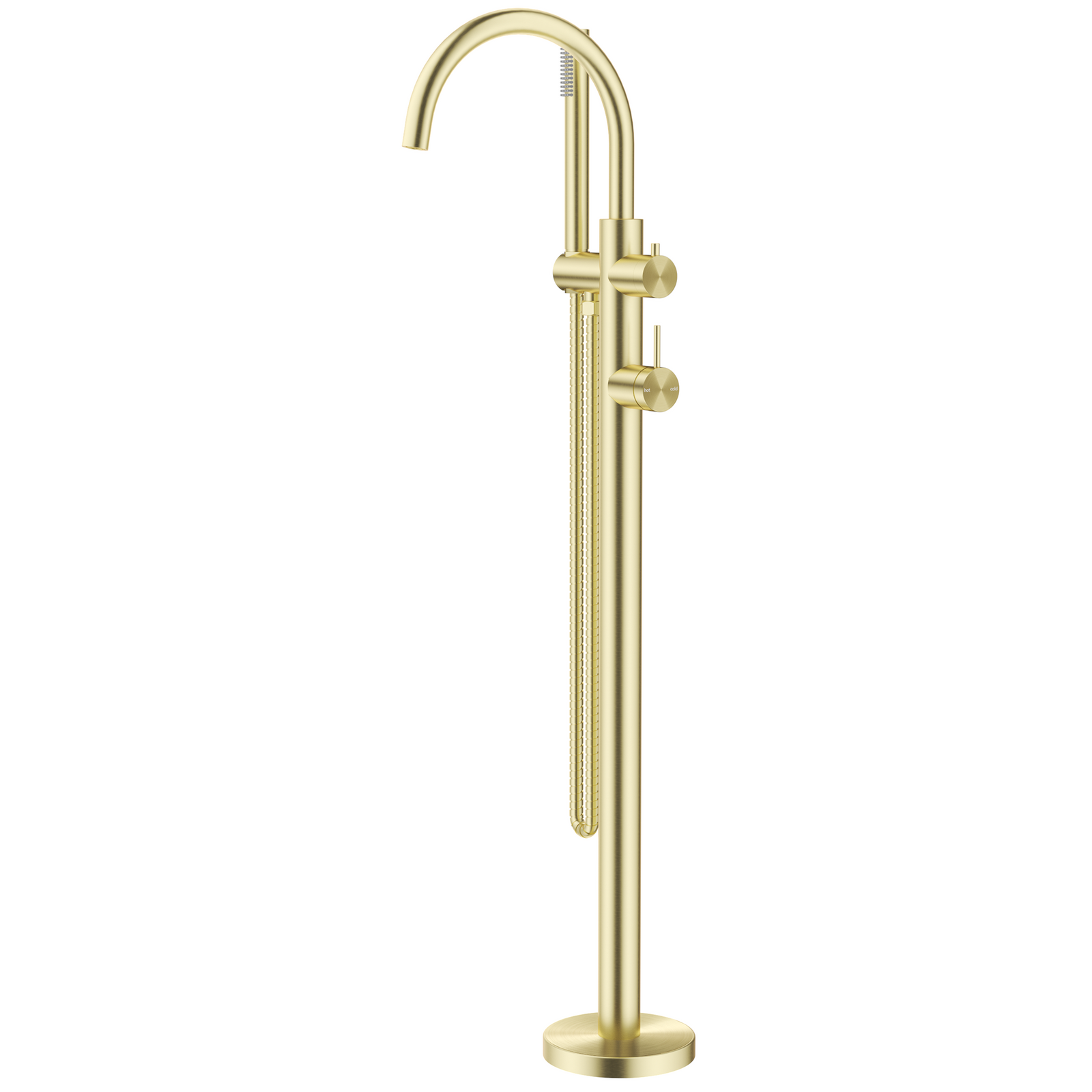 Mica Freestanding Bath Mixer with Hand Shower