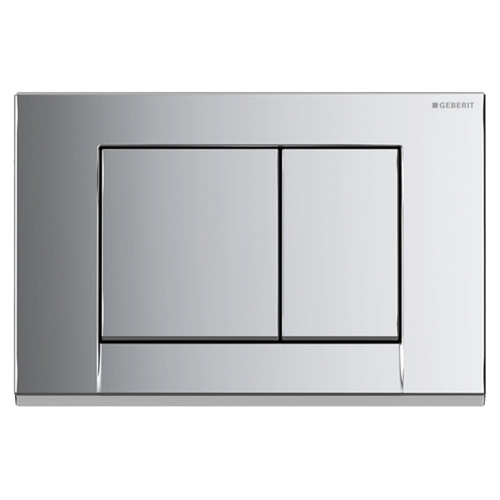 Geberit Bolero Flush Plate, Satin Chrome