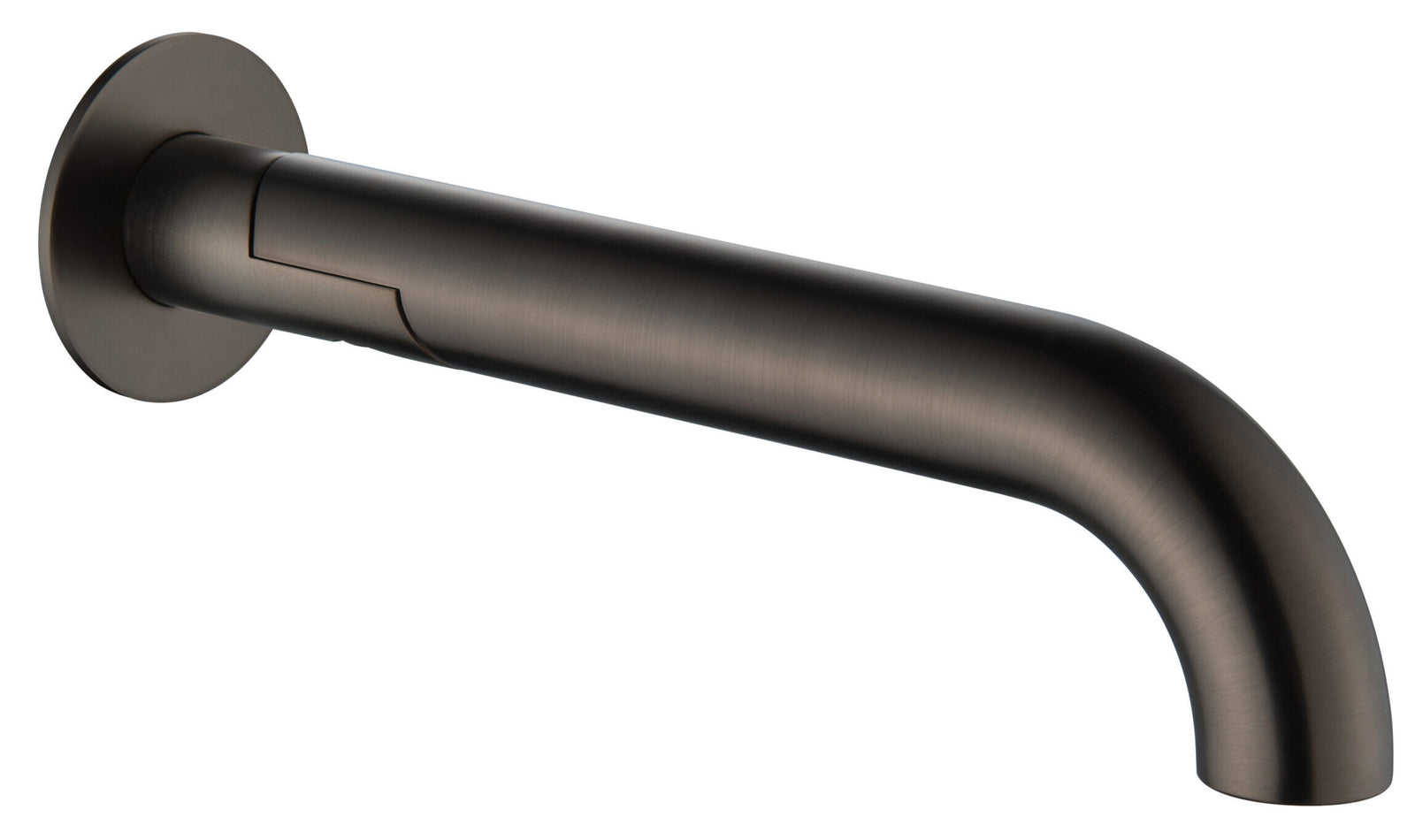 Mica Swivel Bath Spout – Curved