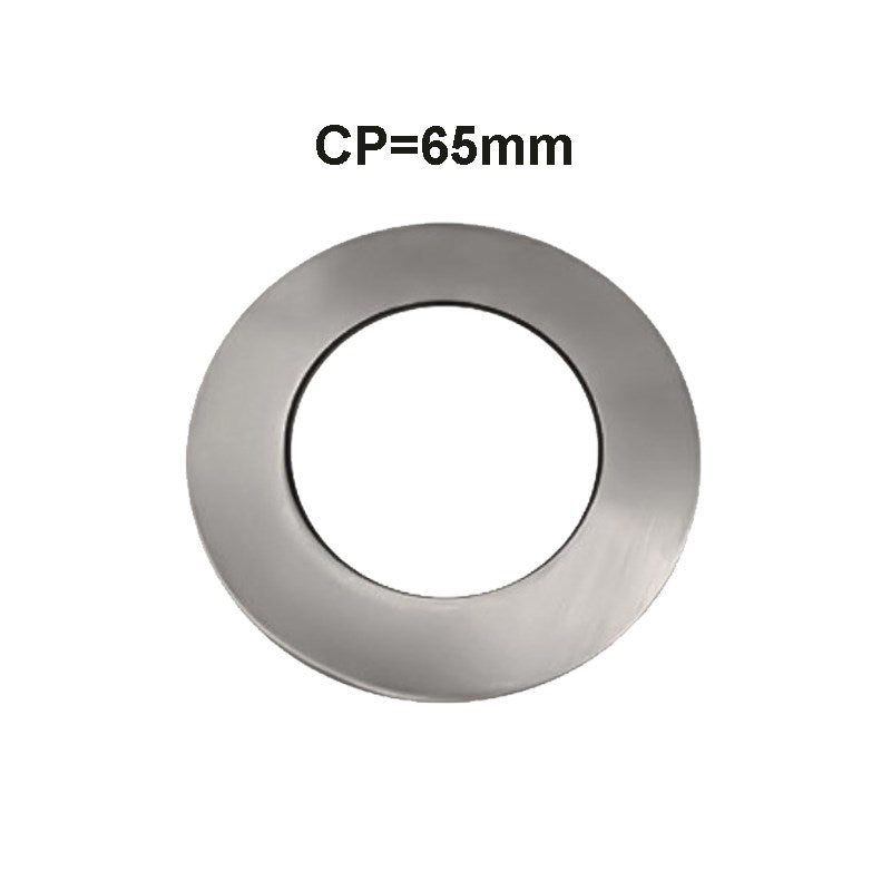 Brushed Nickel Round Cover Plate 65mm