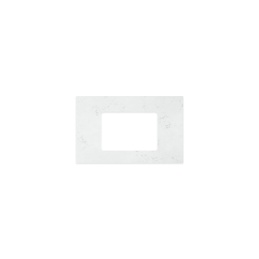 Fienza - Silica Free Stone Top, Rectangular Full Depth - Single Undermount