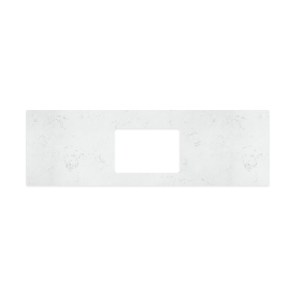 Fienza - Silica Free Stone Top, Rectangular Full Depth - Single Undermount