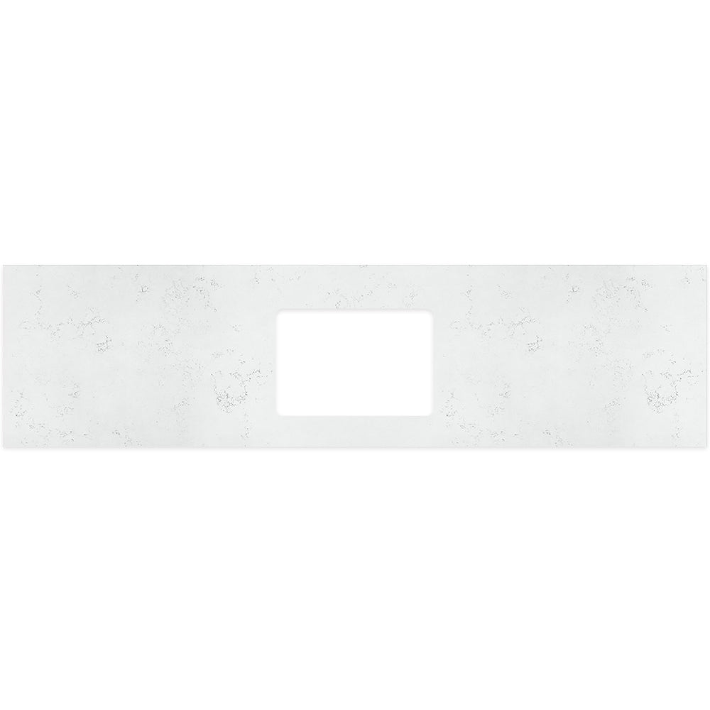 Fienza - Silica Free Stone Top, Rectangular Full Depth - Single Undermount