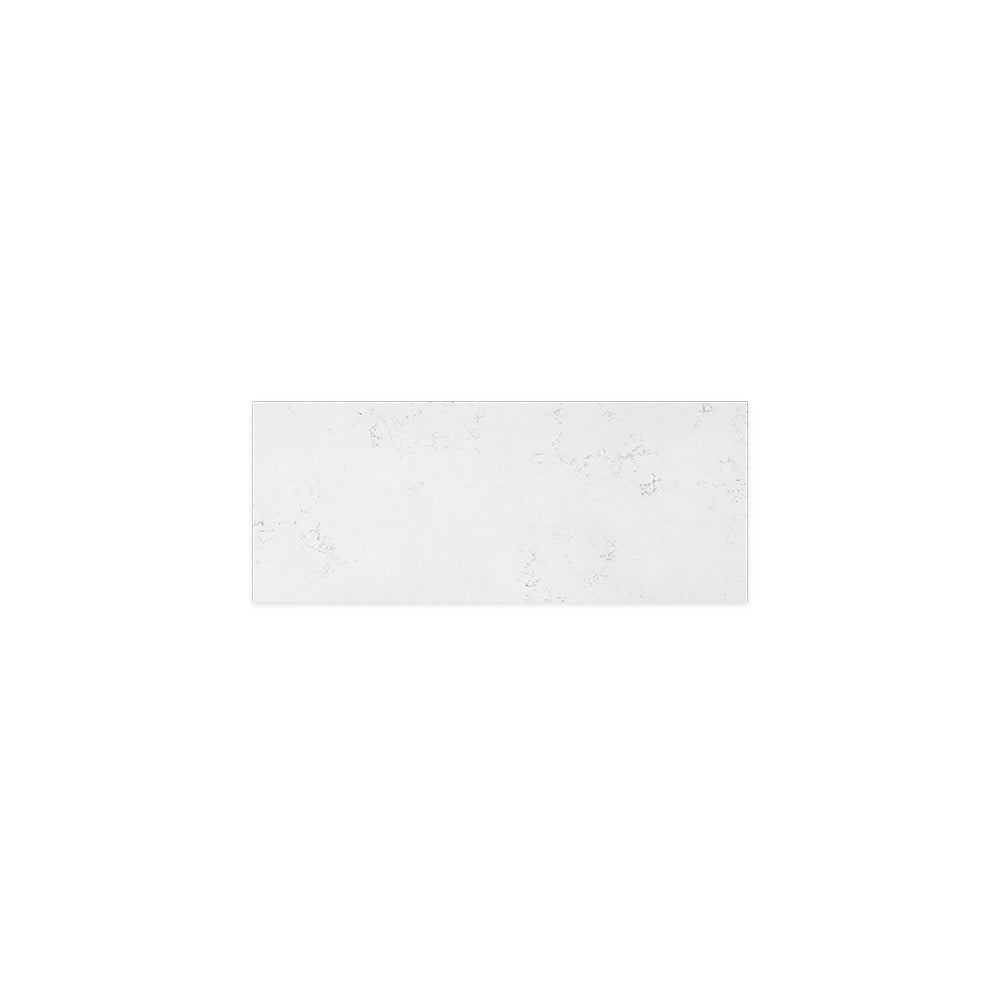 Bianco Marble Silica Free Stone Top, Ensuite Depth, 900mm