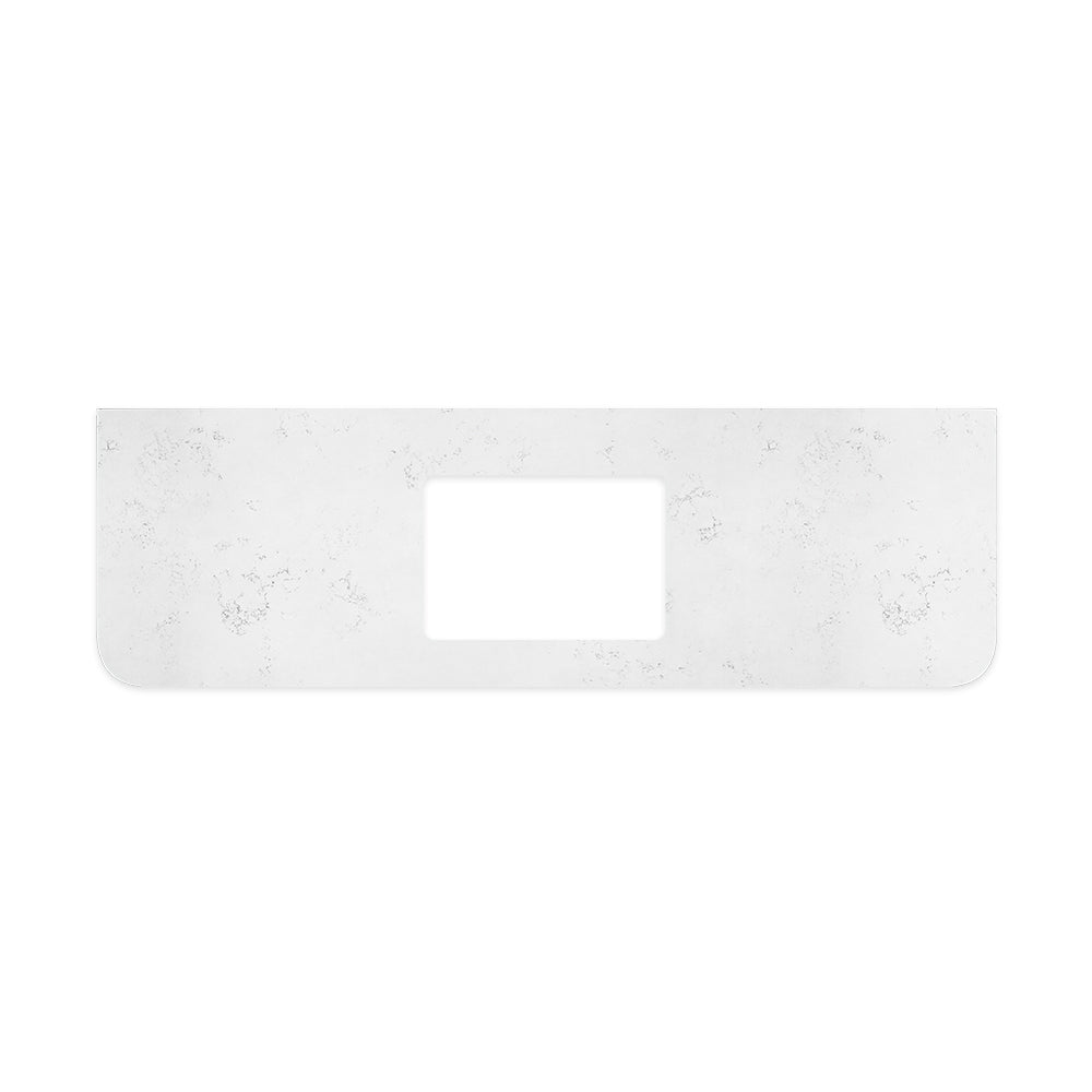 Fienza - Silica Free Stone Top, Curved Full Depth - Single Undermount