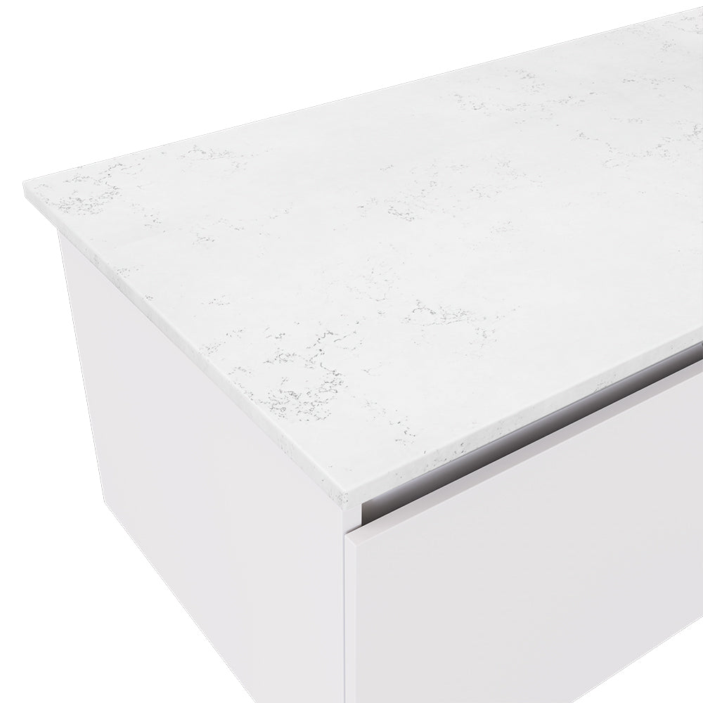 Fienza - Silica Free Stone Top, Rectangular Full Depth - Single Undermount
