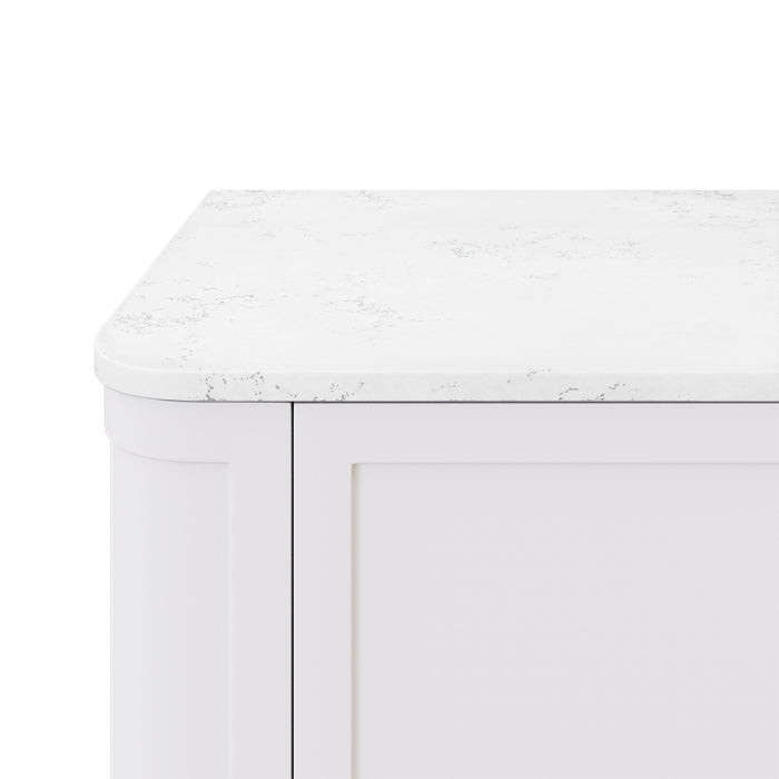 Fienza - Silica Free Stone Top, Curved Full Depth - Single Undermount