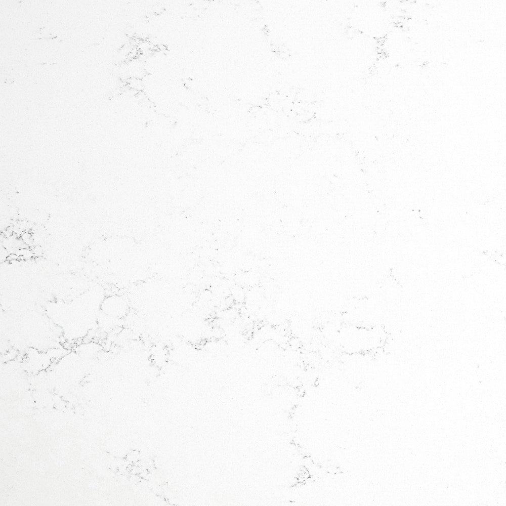 Bianco Marble Silica Free Stone Top, Ensuite Depth, 750mm
