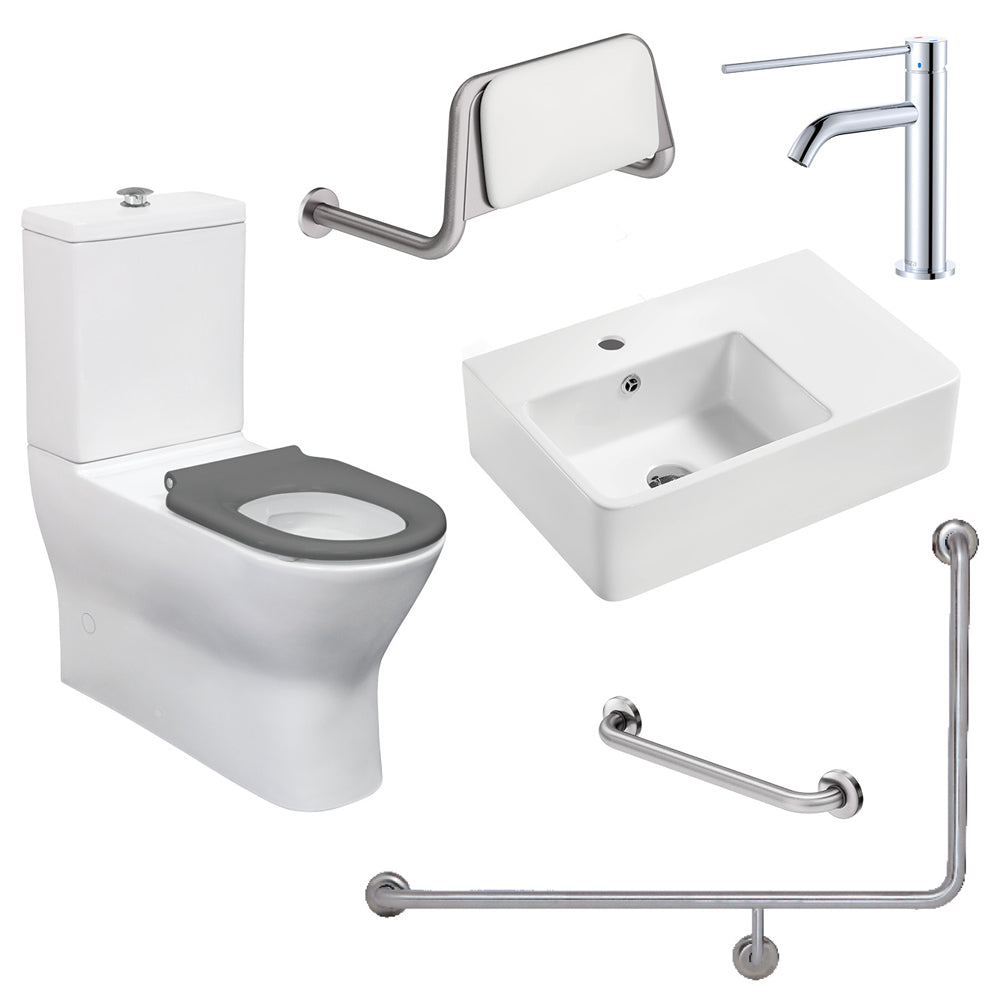 Accessible Delta Care Kit with 90° Hand Grab Rail