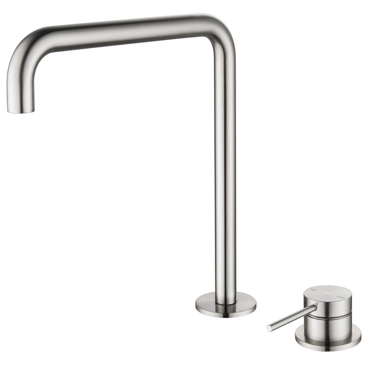 Mica Soft-Square Hob Sink/Basin Mixer Set