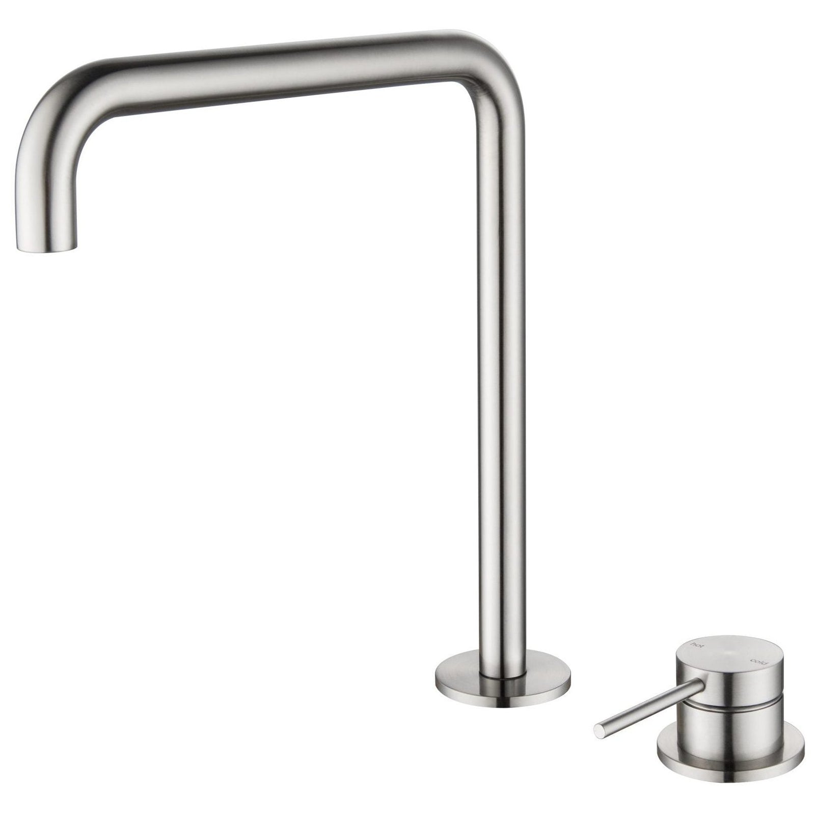 Mica Soft-Square Hob Sink/Basin Mixer Set