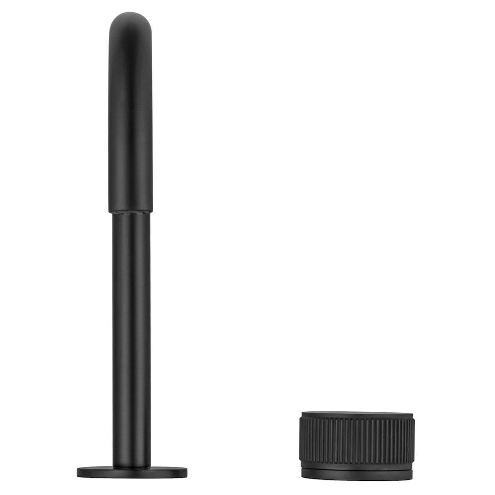 Mica Fluted Gooseneck Hob Basin Mixer Set