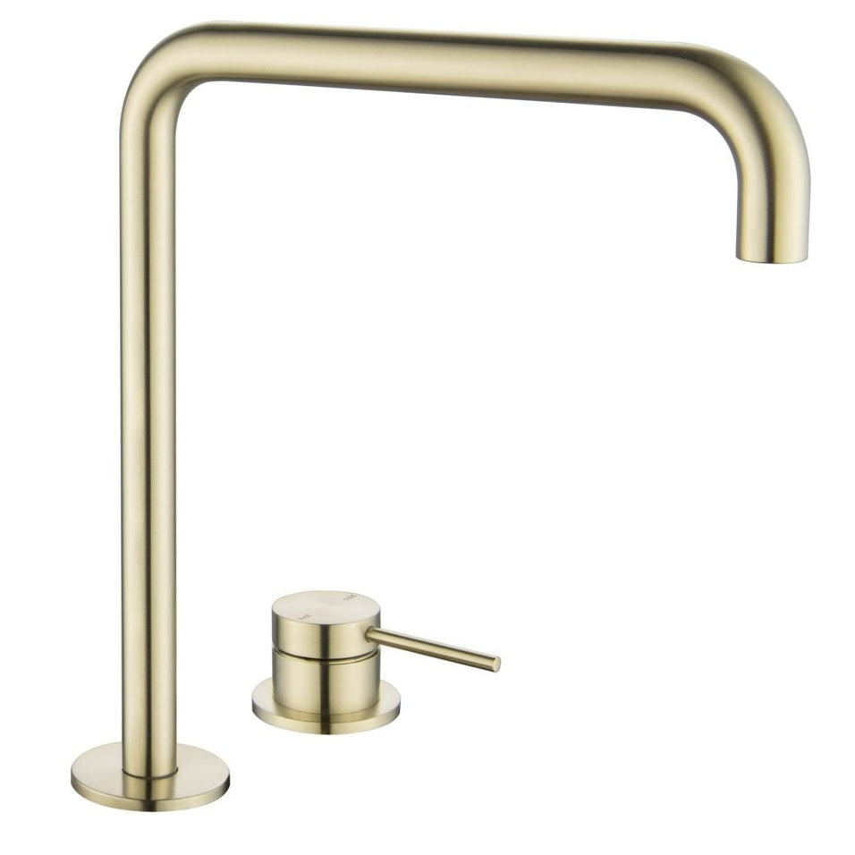 Mica Soft-Square Hob Sink/Basin Mixer Set