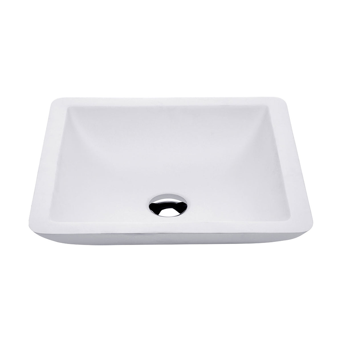 Classique 420 Solid Surface Above Counter Basin, Matte White