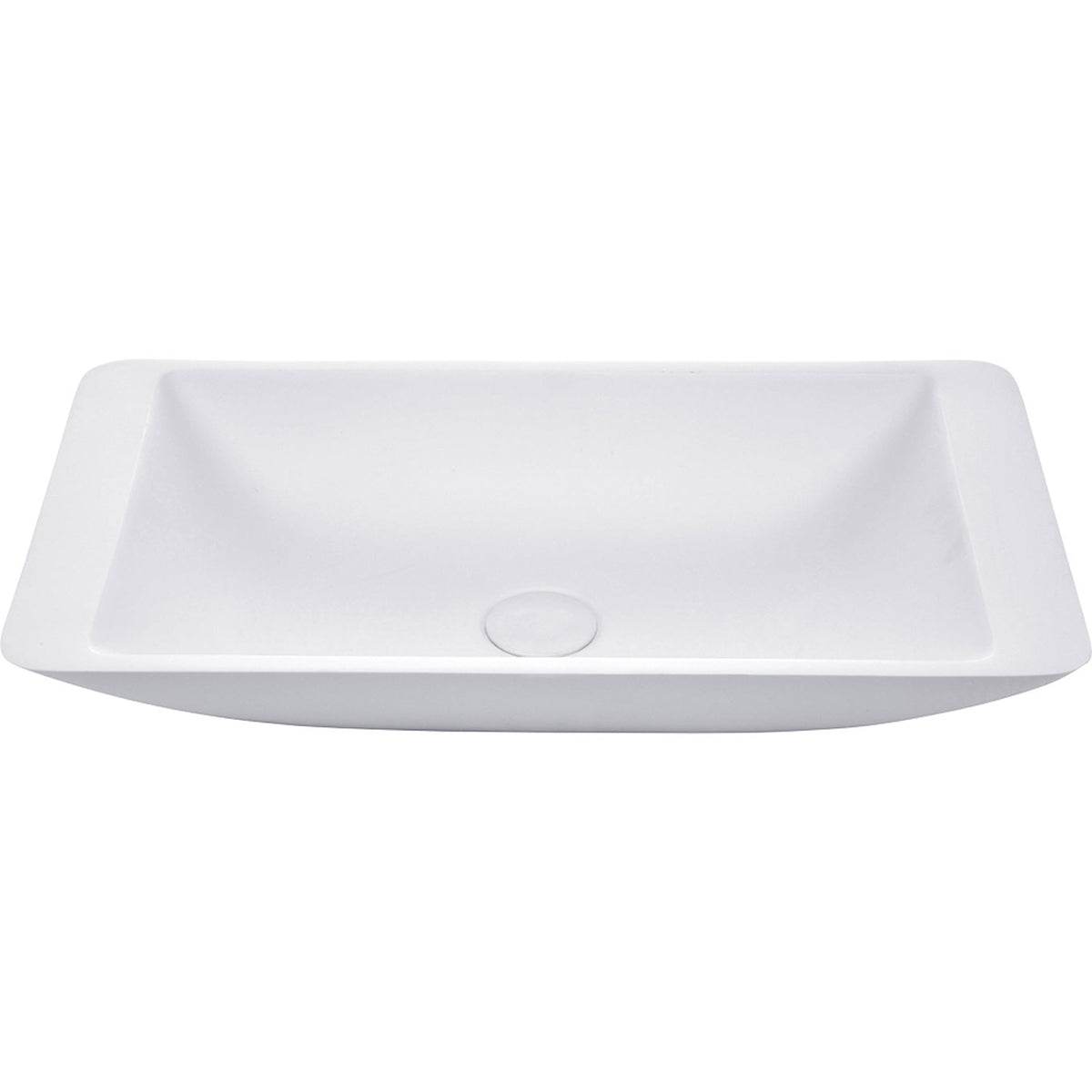 Classique 600 Solid Surface Above Counter Basin, Matte White