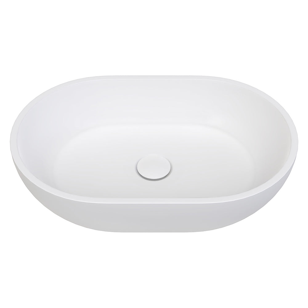 Fienza - Nero Solid Surface Above Counter Basin