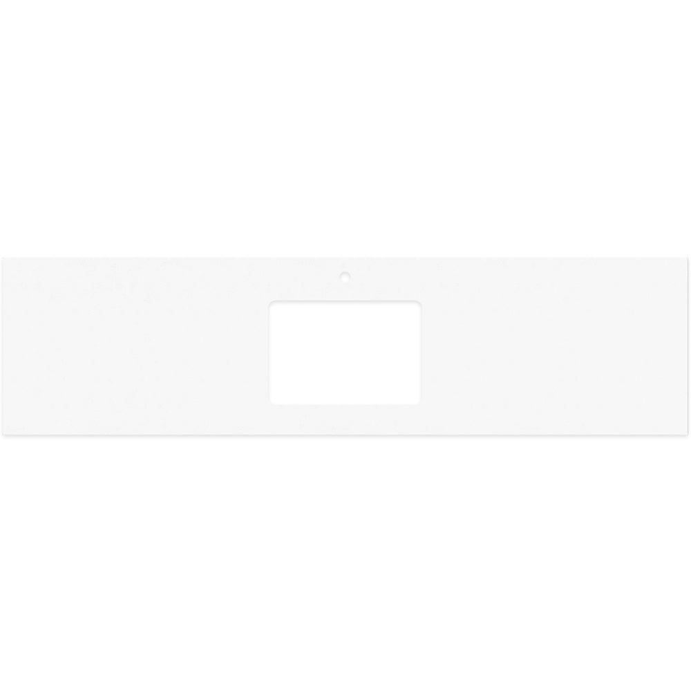 Fienza - Silica Free Stone Top, Rectangular Full Depth - Single Undermount