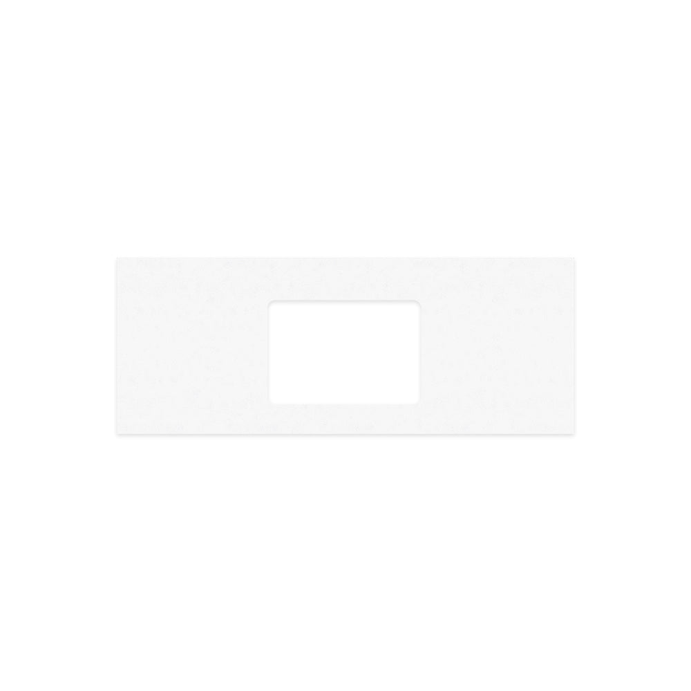 Fienza - Silica Free Stone Top, Rectangular Full Depth - Single Undermount