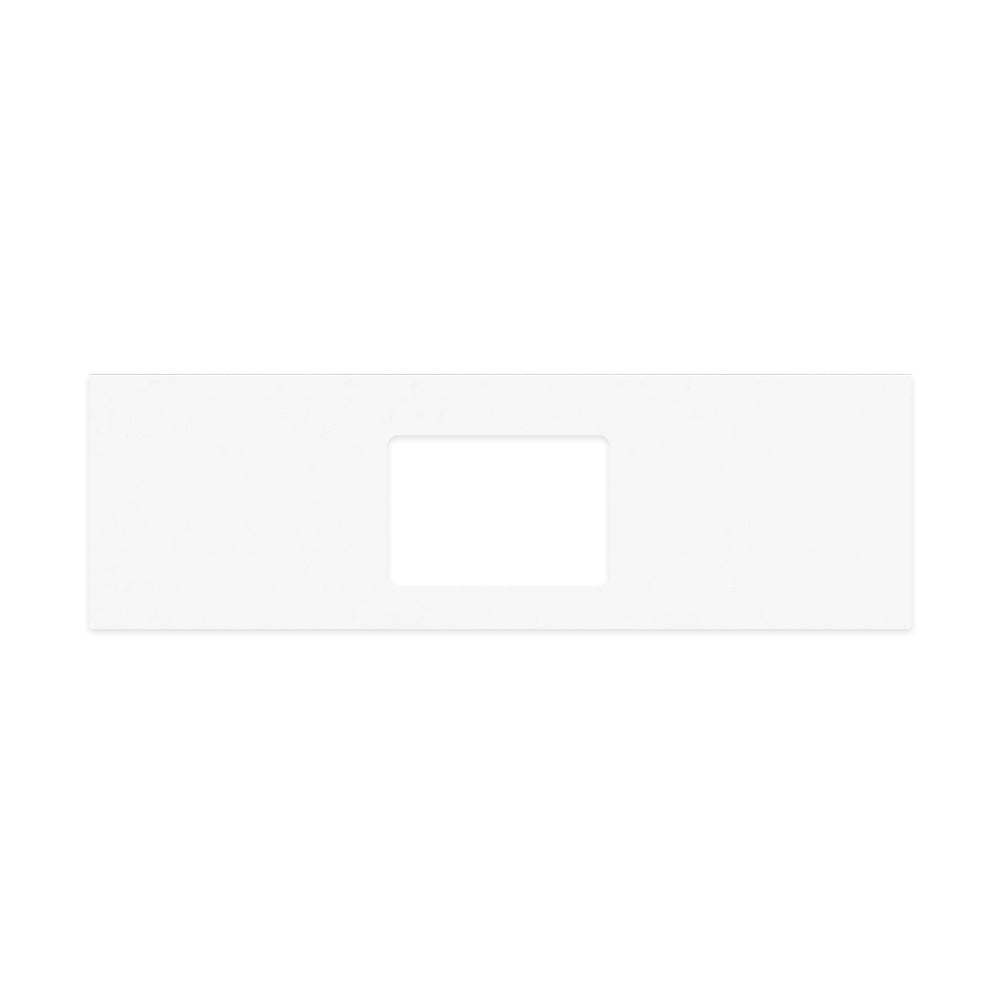 Fienza - Silica Free Stone Top, Rectangular Full Depth - Single Undermount