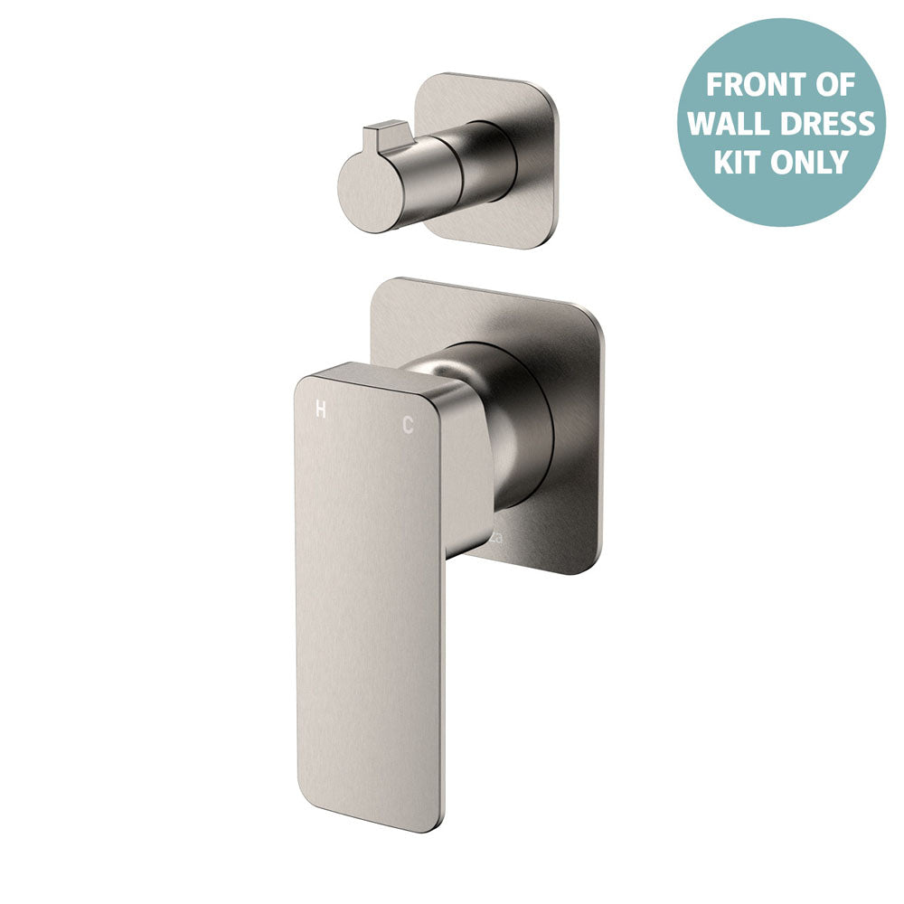 Tono Wall Diverter Mixer Dress Kit, Square Plates