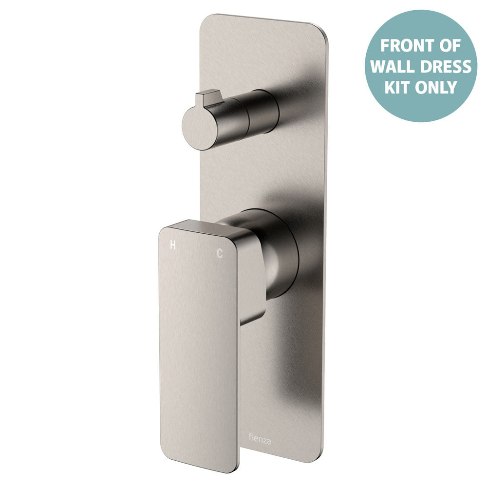 Tono Wall Diverter Mixer Dress Kit, Rectangular Plate