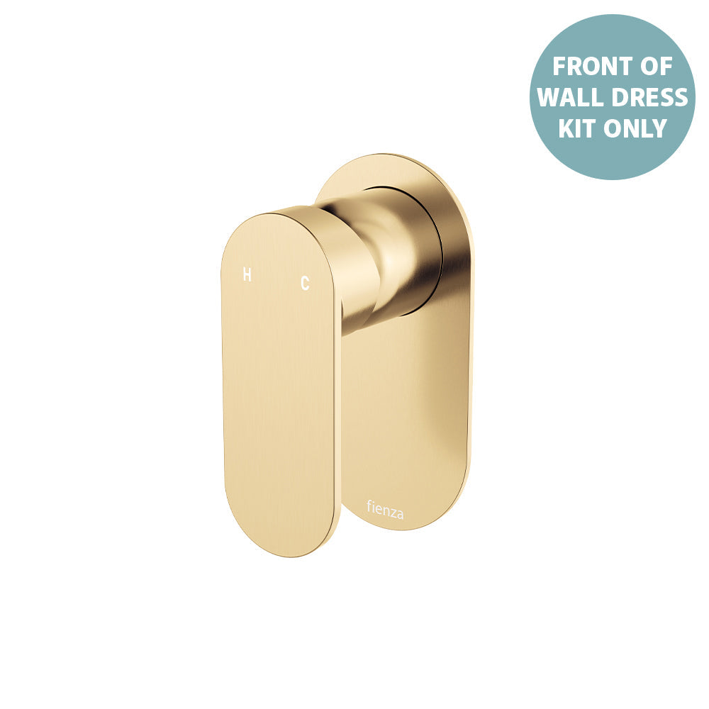 Empire Slim Wall Mixer Dress Kit, Oval Plate - Urban Brass