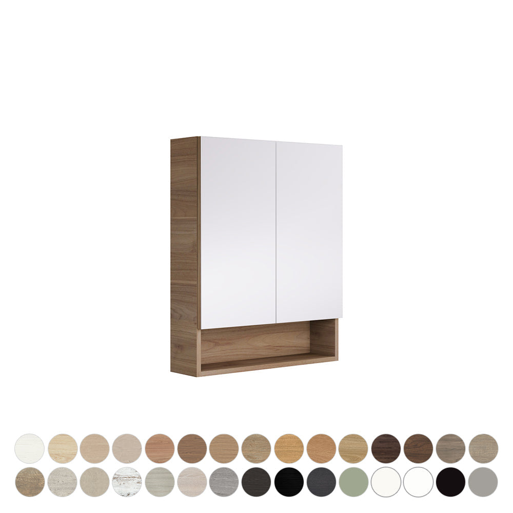 Aluca Display Shelf Mirror Cabinet - 600 x 750 mm