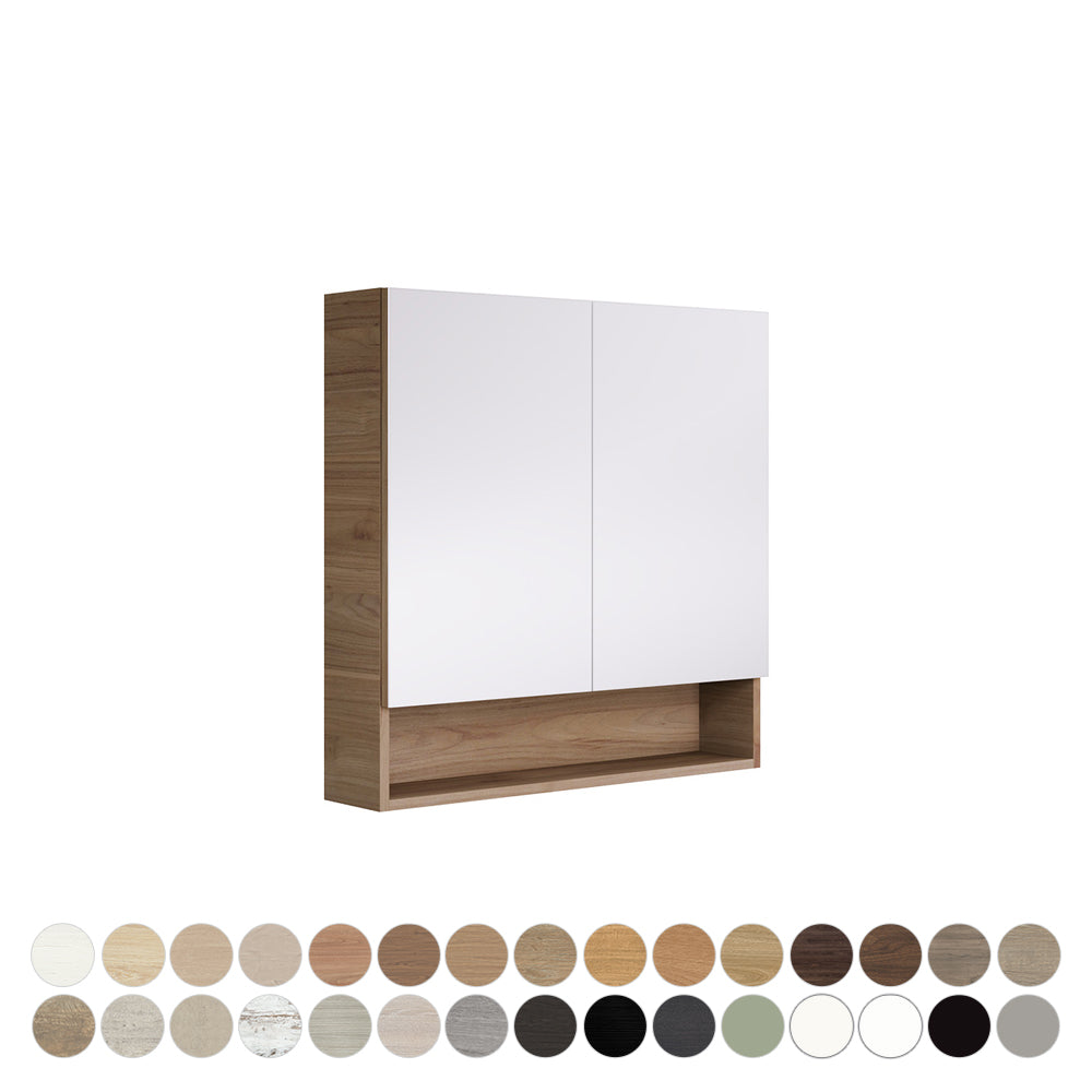 Aluca Display Shelf Mirror Cabinet - 750 x 750 mm