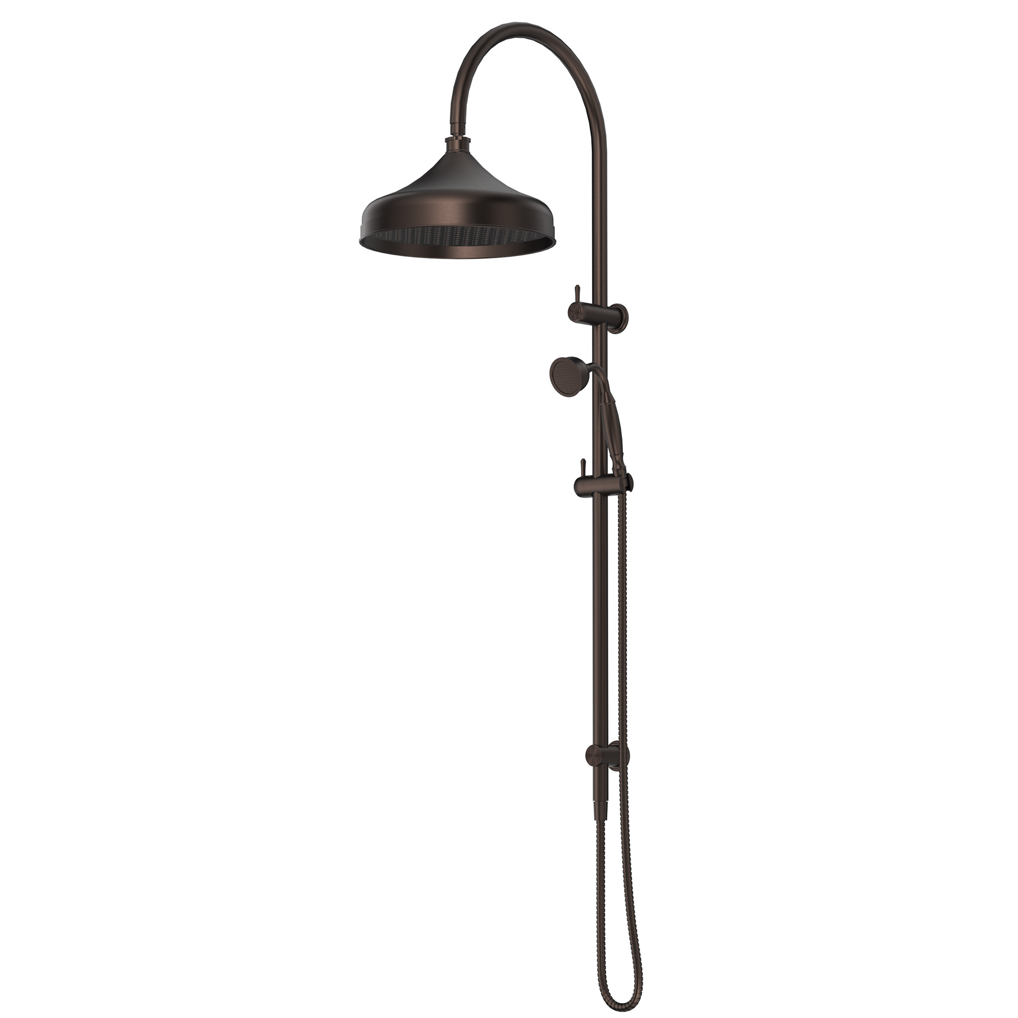 Mica Heritage Dual Shower Rail