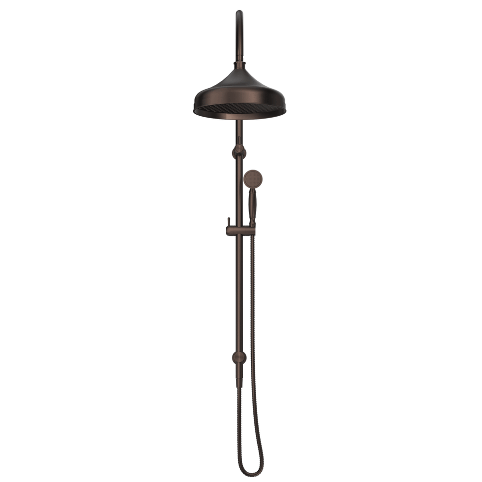 Mica Heritage Dual Shower Rail