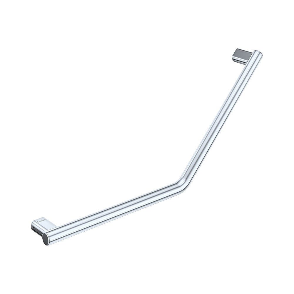 135° Care Slimline Ambulant Care Reversible Left/Right Hand Grab Rail, Stainless Steel