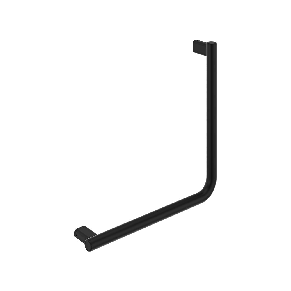 90° Care Slimline Ambulant Care Hand Grab Rail, Matte Black