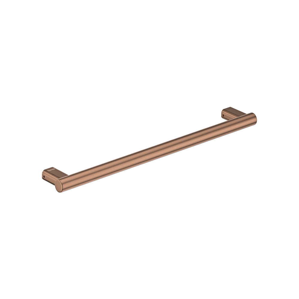 Care Slimline Hand Grab Rail, 600mm, Brushed Copper