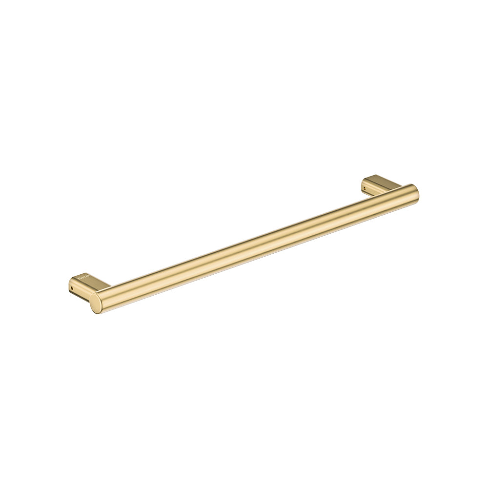 Care Slimline Hand Grab Rail, 600mm, Urban Brass