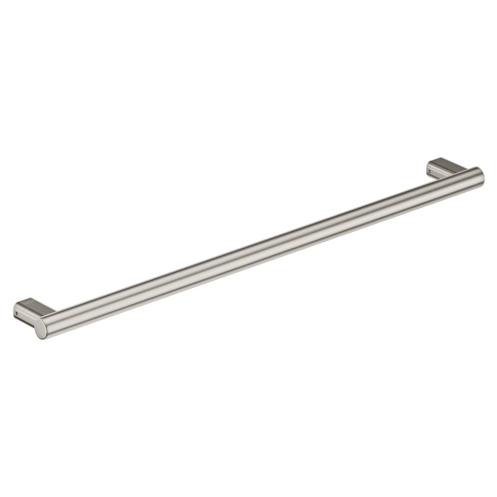 Care Slimline Hand Grab Rail, 900mm, Brushed Nickel