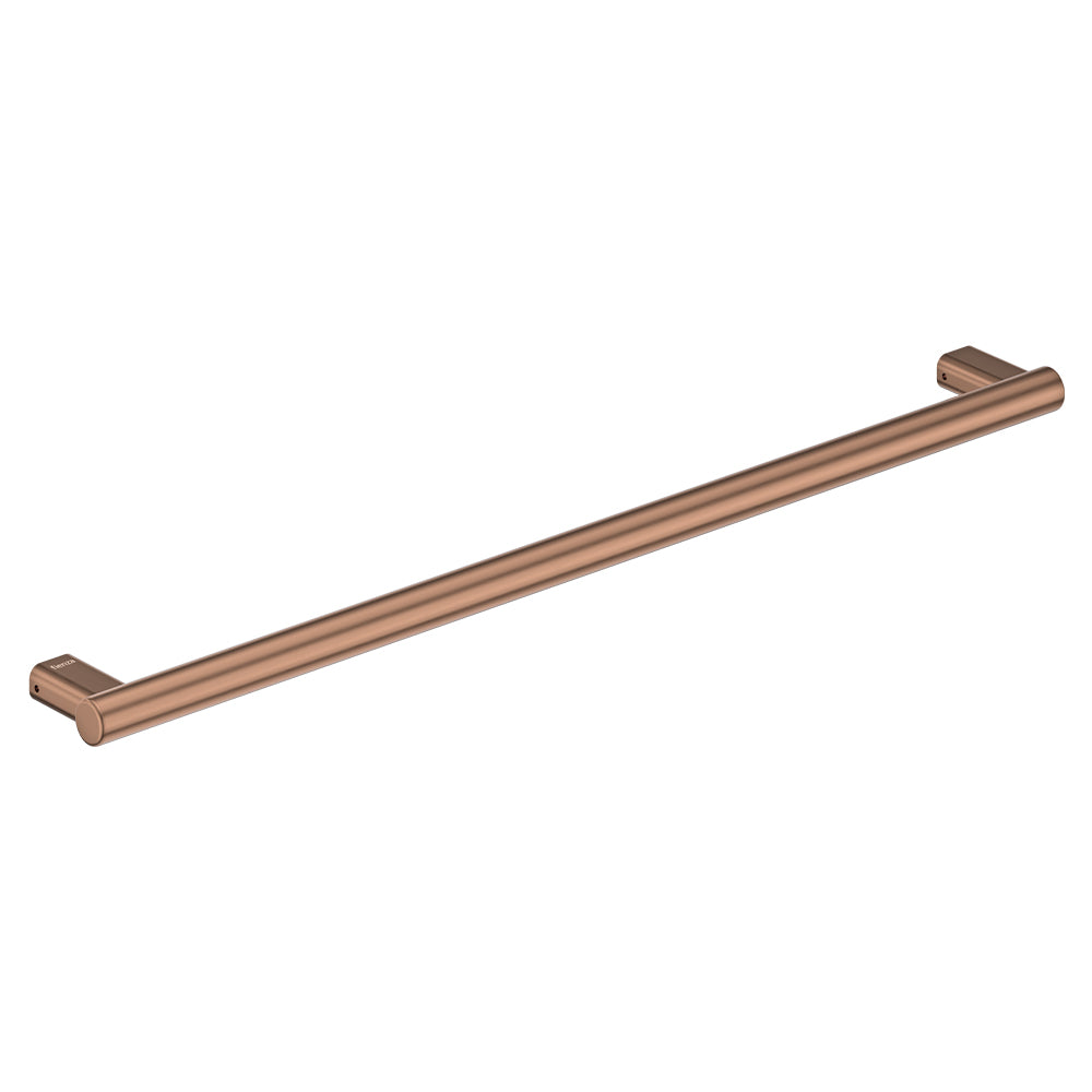 Care Slimline Hand Grab Rail, 900mm, Brushed Copper