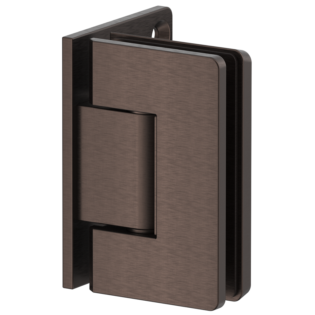 Bella Vista Shower Screen Hinge – Glass to Wall | Solid Brass