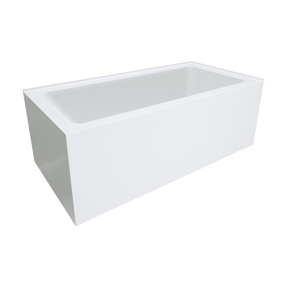 Sentor Left-Hand Acrylic Corner Bath, 1500mm