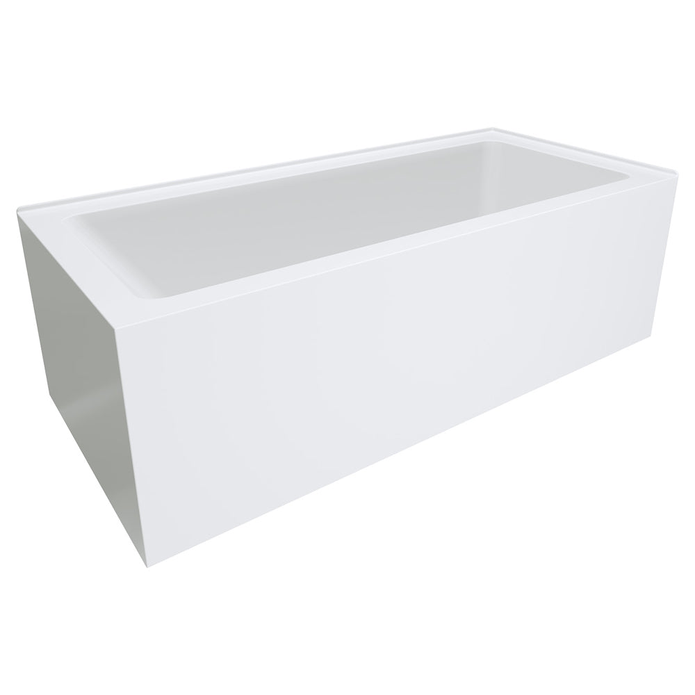 Sentor Left-Hand Acrylic Corner Bath, 1650mm