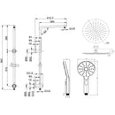 KENZO Multi-Function Shower Rail (TP 1315)