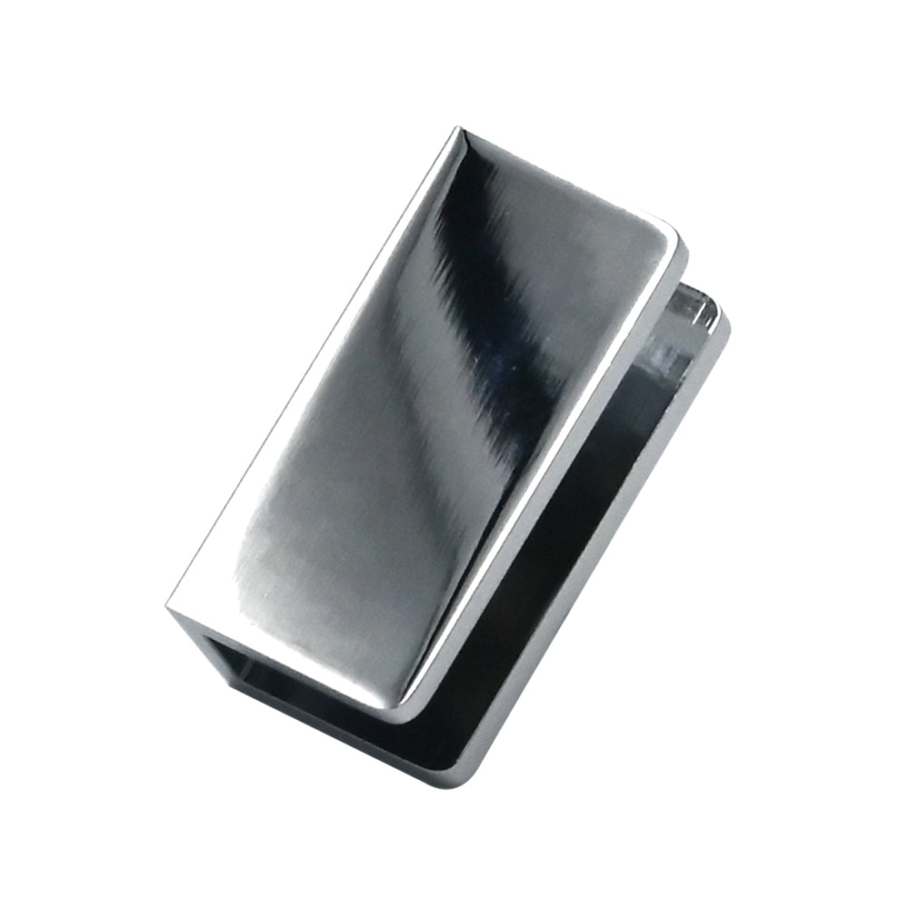 Wall Bracket for Frameless Shower Panel, Chrome