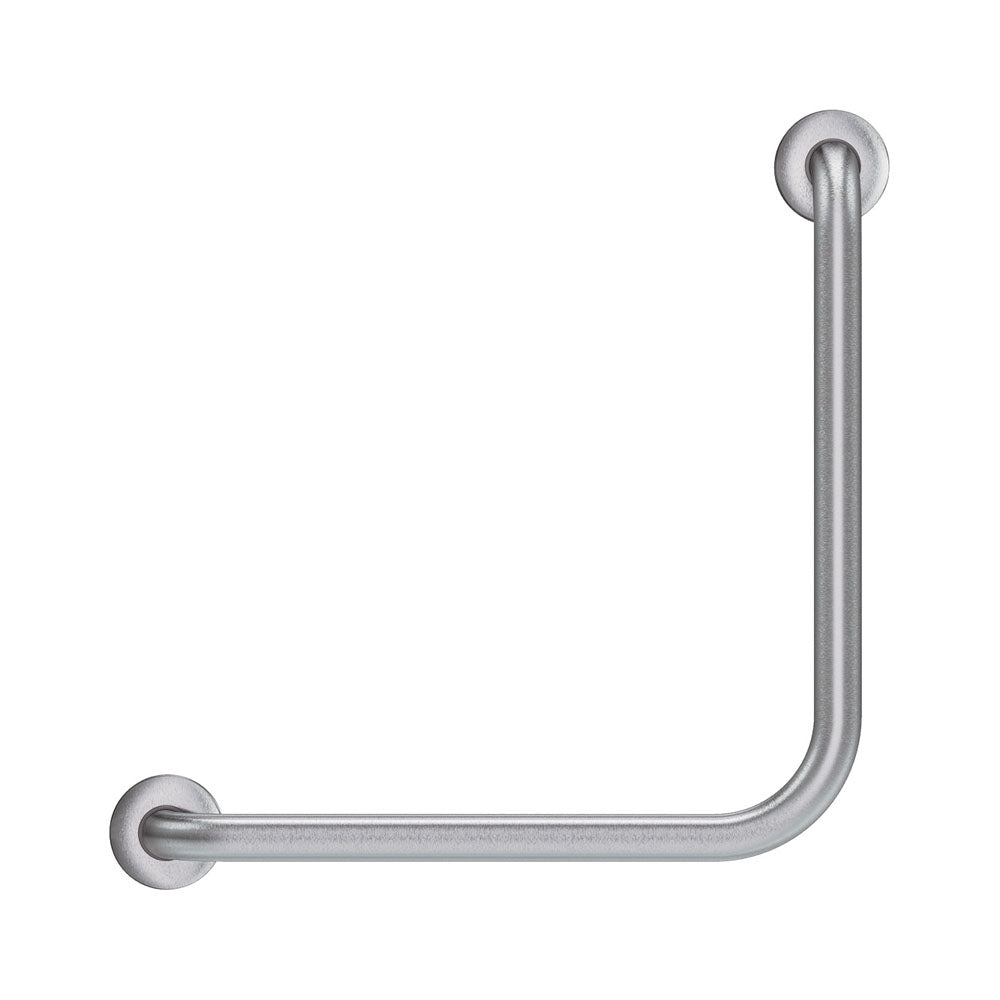 90° Ambulant Care Grab Rail, Stainless Steel