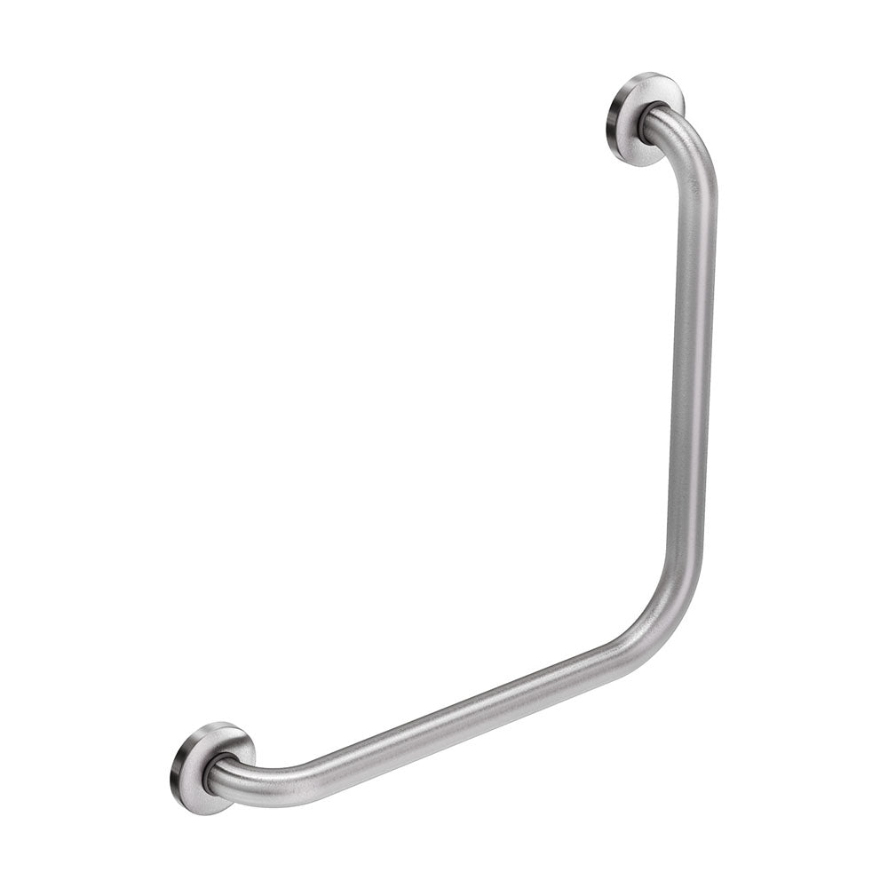 90° Ambulant Care Grab Rail, Stainless Steel