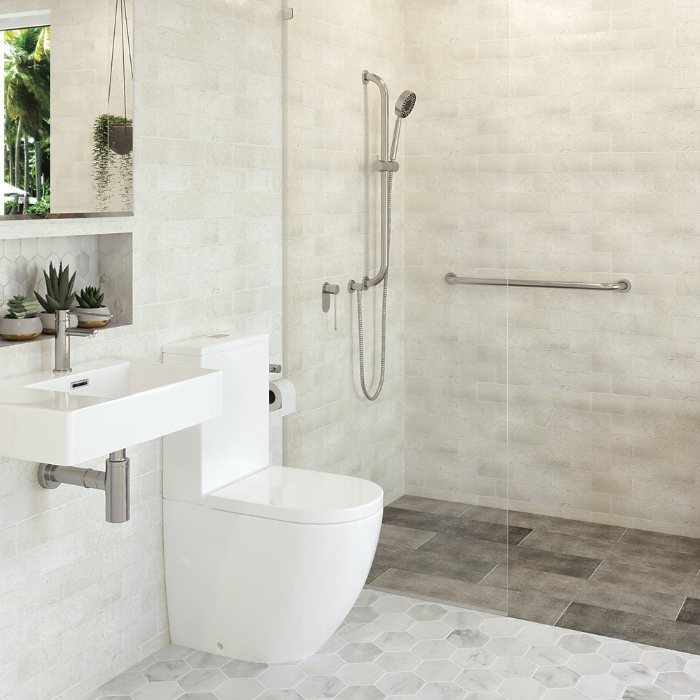 Accessible Care 450mm Grab Rail, Stainless Steel