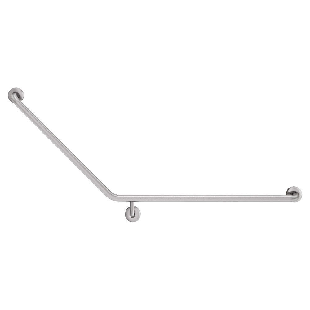 40° Accessible Care Right-Hand Grab Rail, Stainless Steel