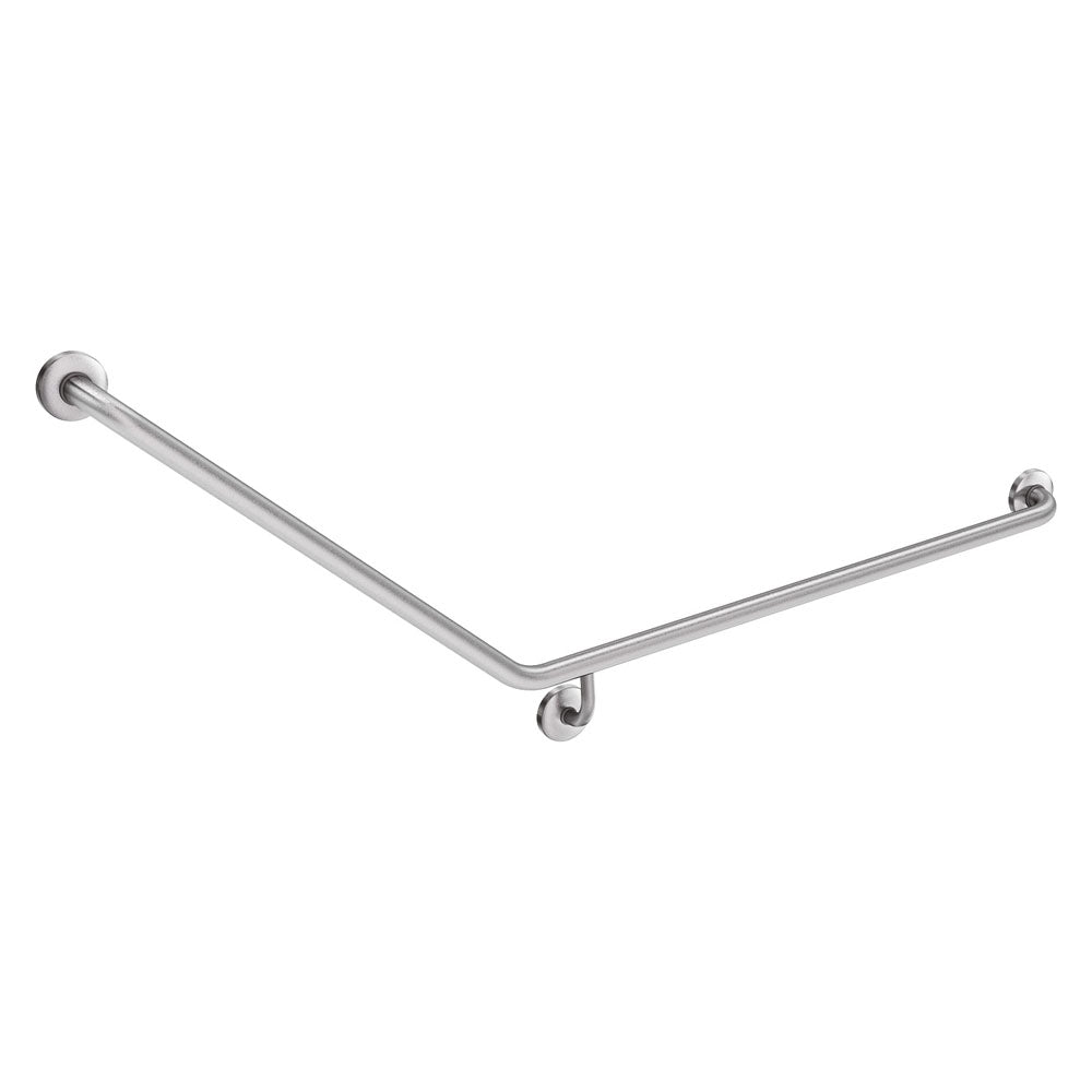40° Accessible Care Grab Rail, Stainless Steel - Blue Bathware
