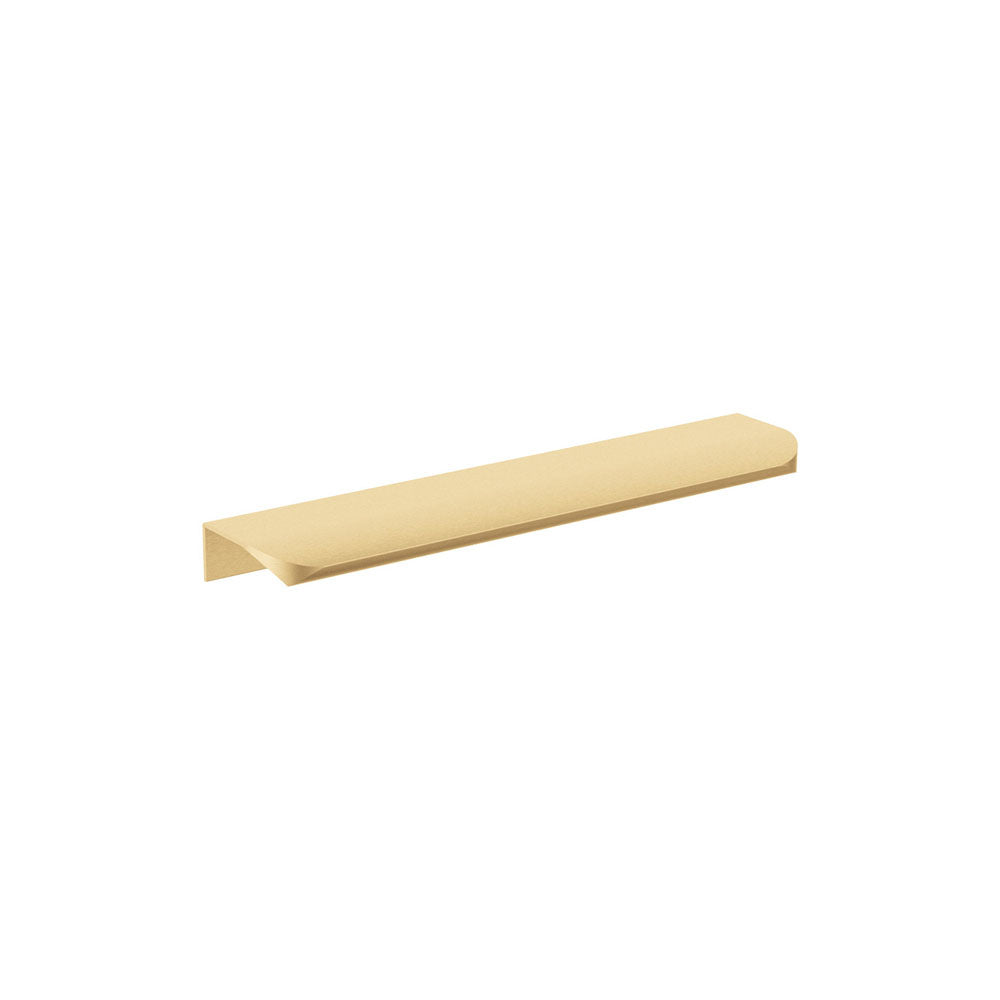 Edge 200mm Curved Pull Handle, Urban Brass
