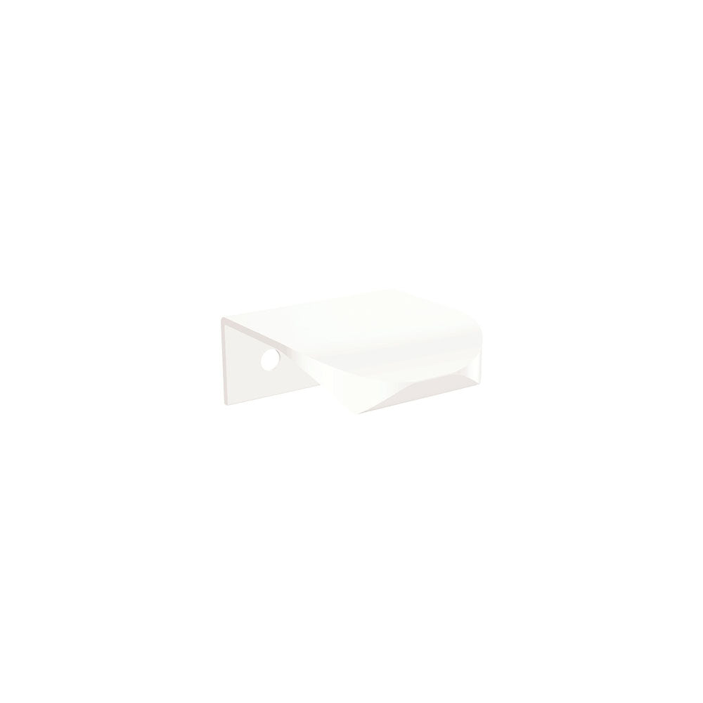 Edge 40mm Curved Pull Handle, Matte White