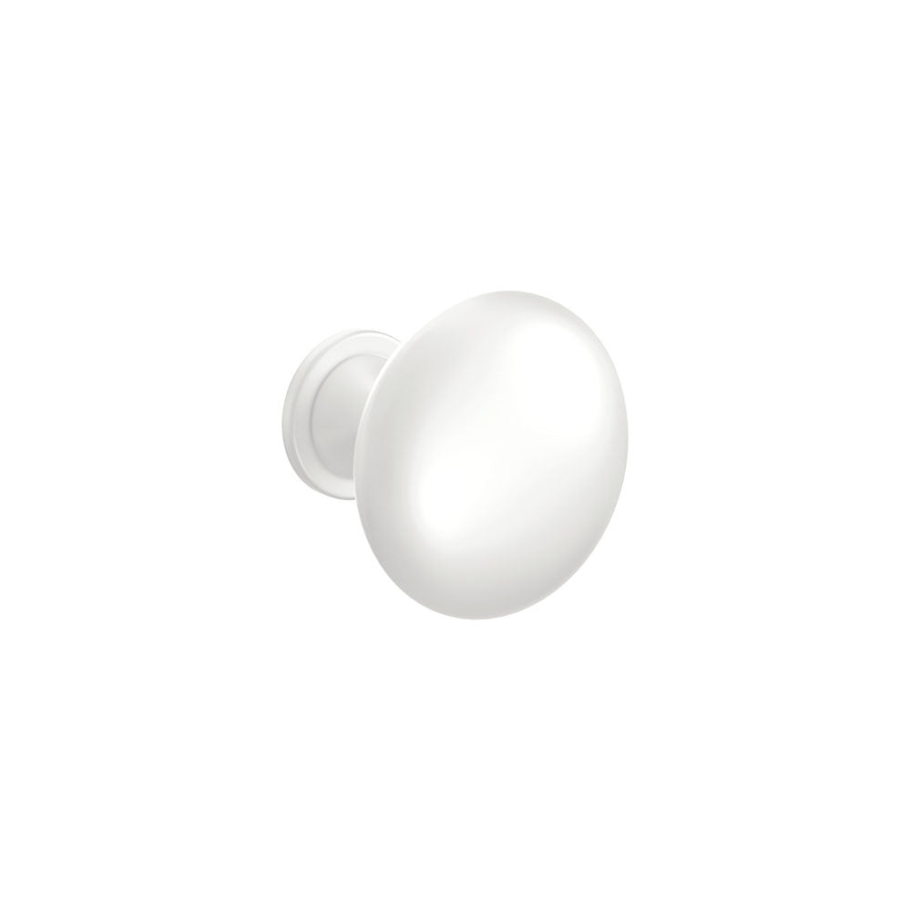 Mila Shaker Knob, Matte White